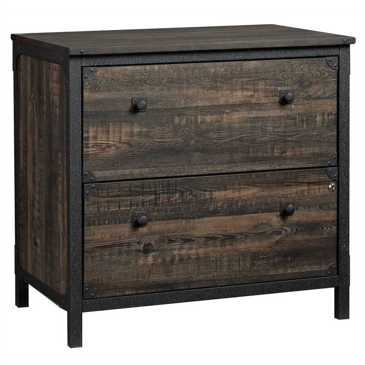 2-Piece Lateral File and Library Hutch Set A196417