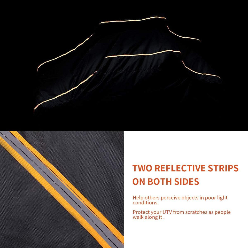 Waterproof UTV Covers Pack of 2 with Reflective Strip B830