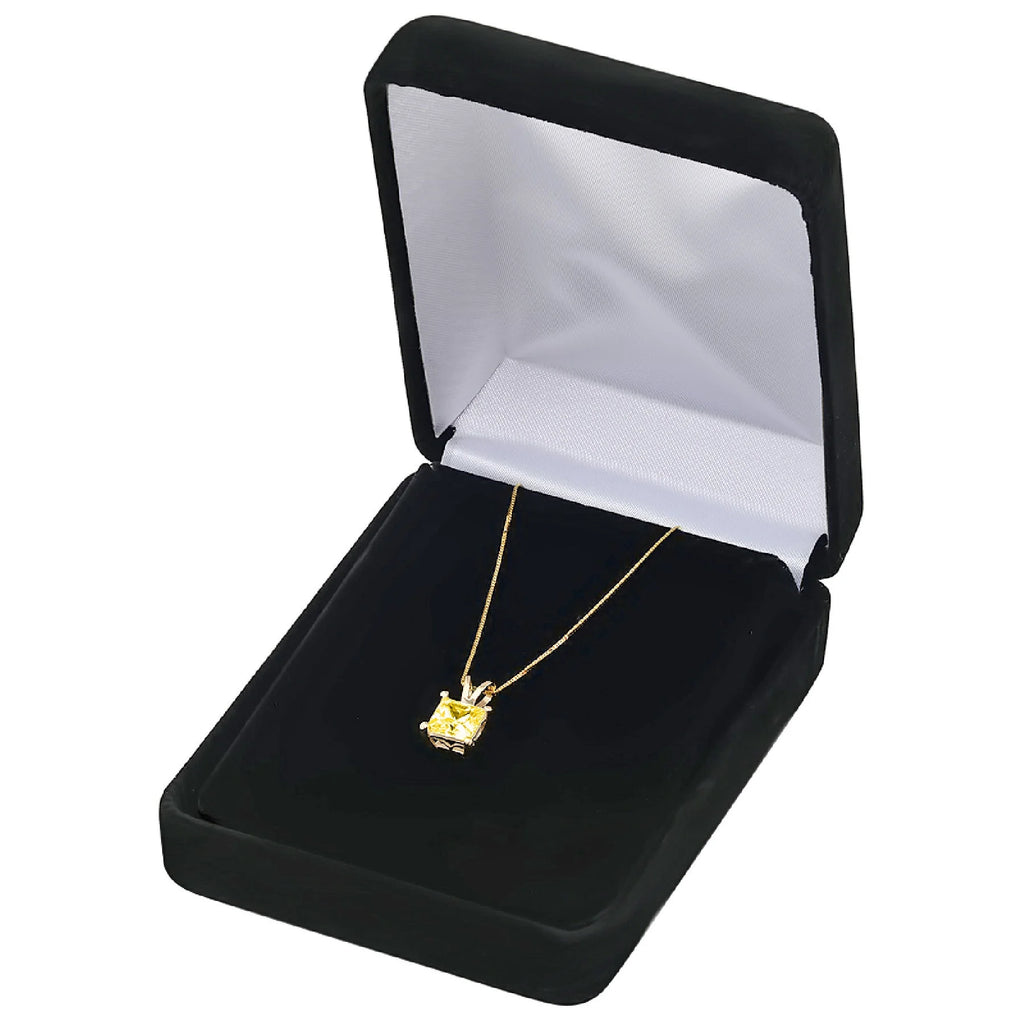 18K Yellow Gold Pendant with 16" Chain E855