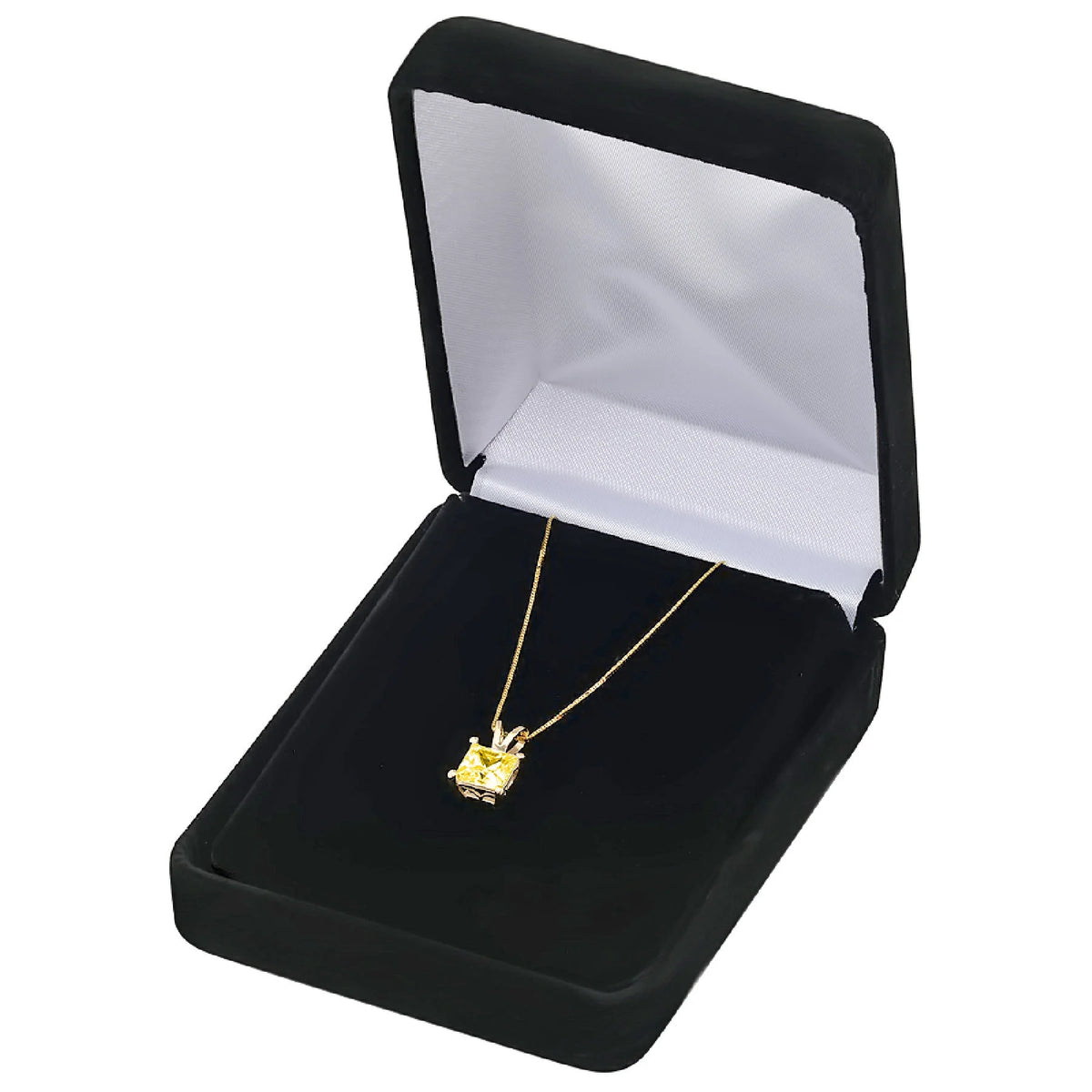 18K Yellow Gold Pendant with 16" Chain E855