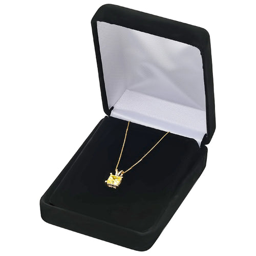 18K Yellow Gold Pendant with 16" Chain E855