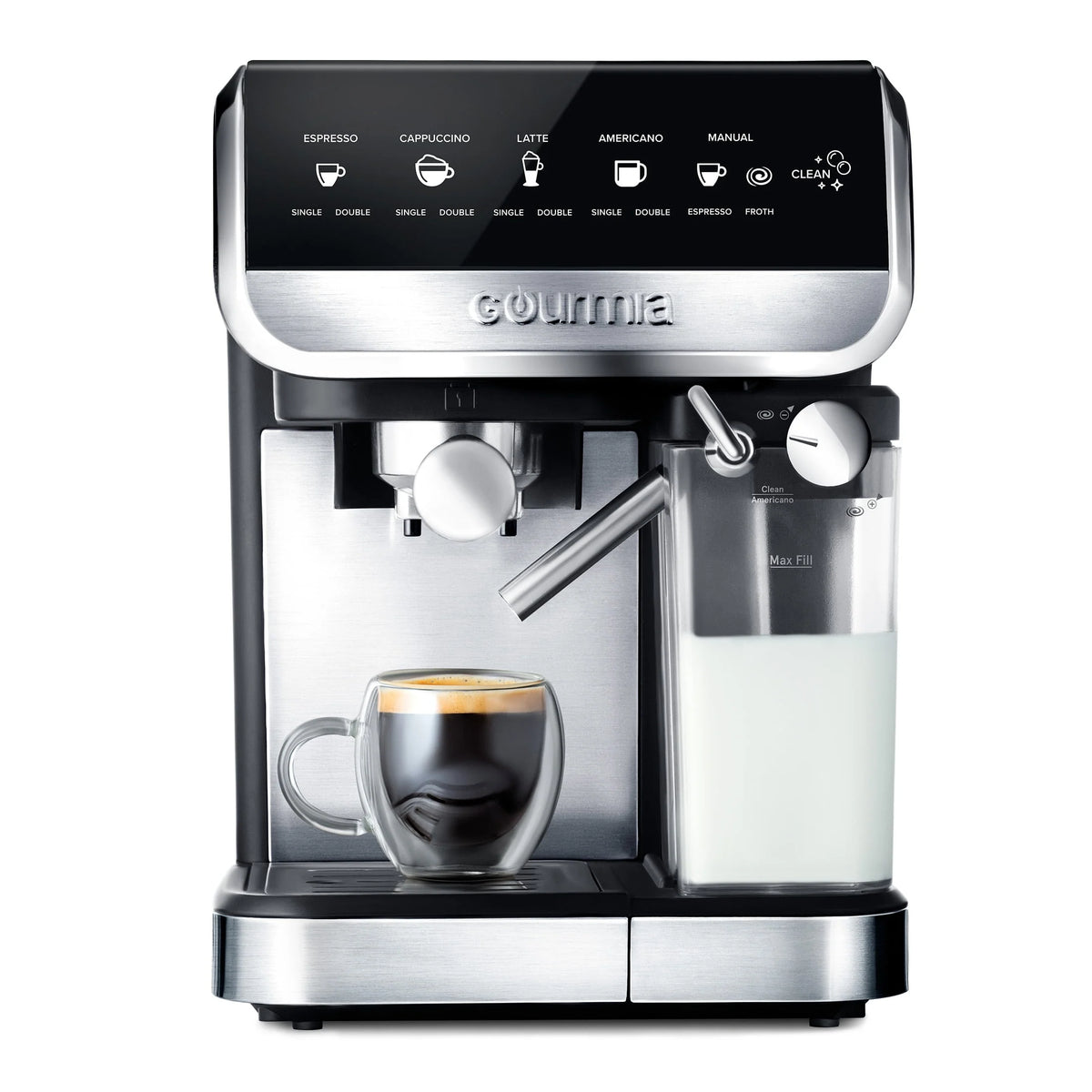 Espresso, Cappuccino, Latte & Americano Maker with Automatic Frothing L245