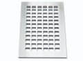 6" X 12" Silver Floor Grille F885850