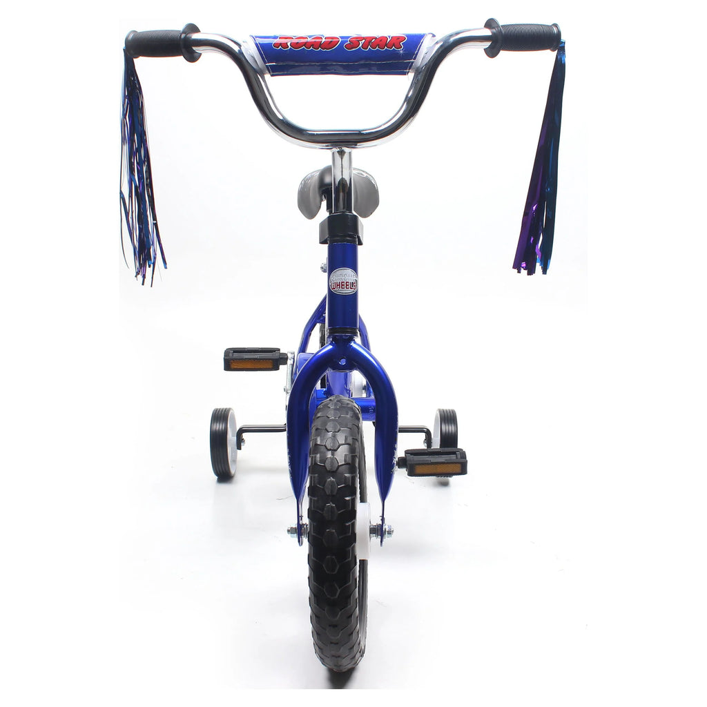 12 In. Kids Bike with Training Wheels Blue I922