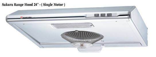 24 stainless steel Range Hood M498