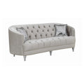Grey Tufted Sofa R758