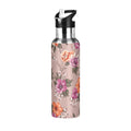 Stainless Steel Insulated Thermos Vacuum Flask Water Bottle with Straw Lid M988