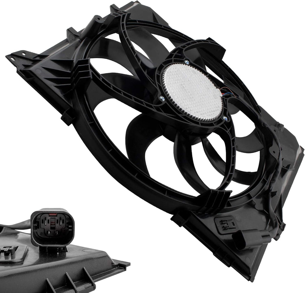 Radiator Cooling Fan Assembly for BMW 3.0L N52N Engine L294810