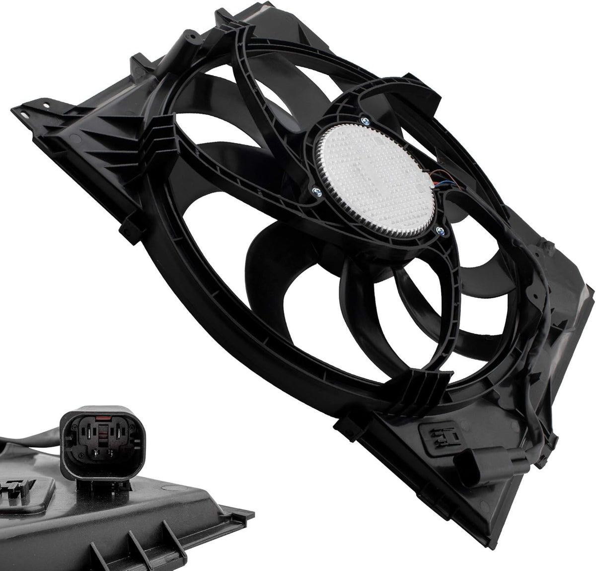 Radiator Cooling Fan Assembly for BMW 3.0L N52N Engine L294810