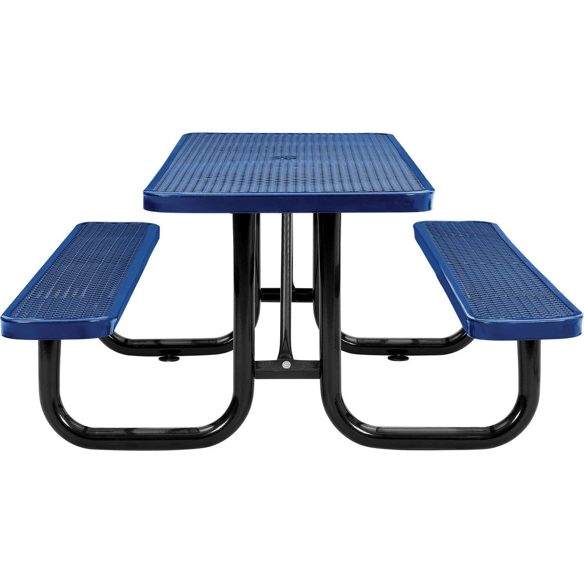 Blue Rectangular Picnic Table J968168