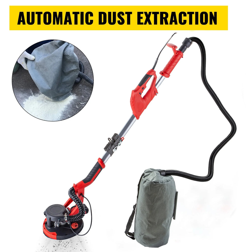 Electric Variable Speed Drywall Sander with Vacuum Bag O565332