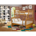 Oak Youth Bunk Bed V8388