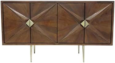 Solid Mango Wood Cabinet U6713