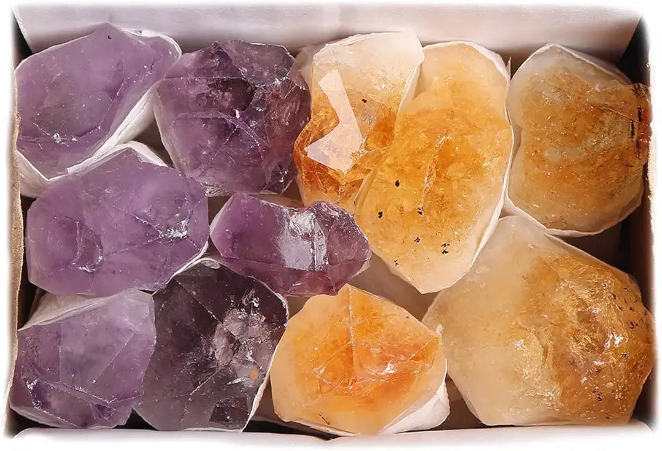 Natural Raw Amethyst Geode Crystal Cluster Specimen A988