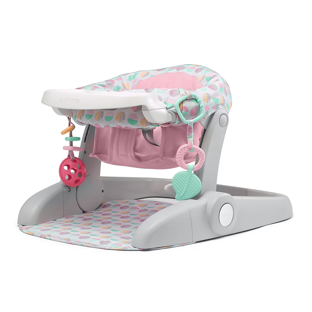 Fabric Kids Floor Seat Sweet-and-Sour Pink L413006