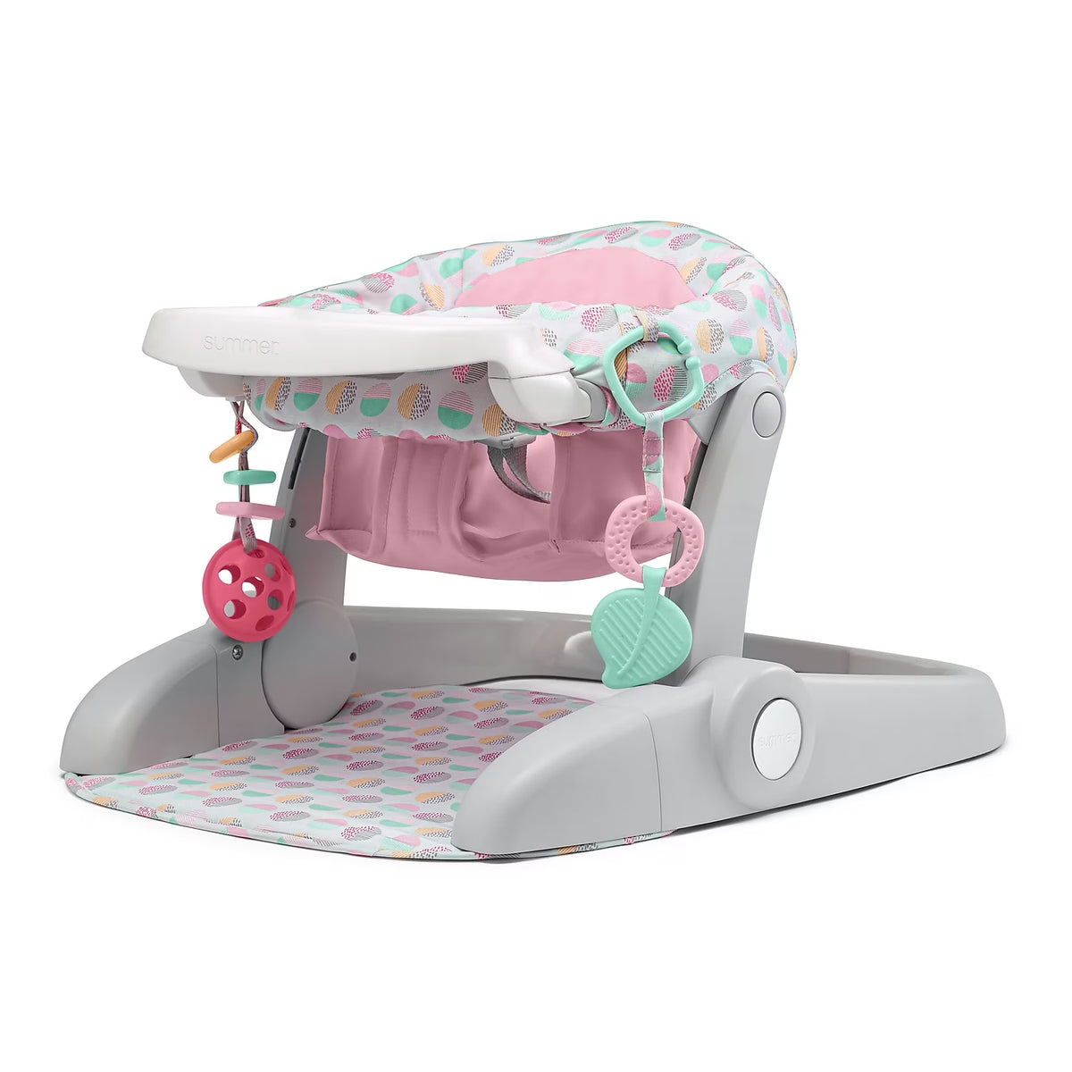 Fabric Kids Floor Seat Sweet-and-Sour Pink L413006