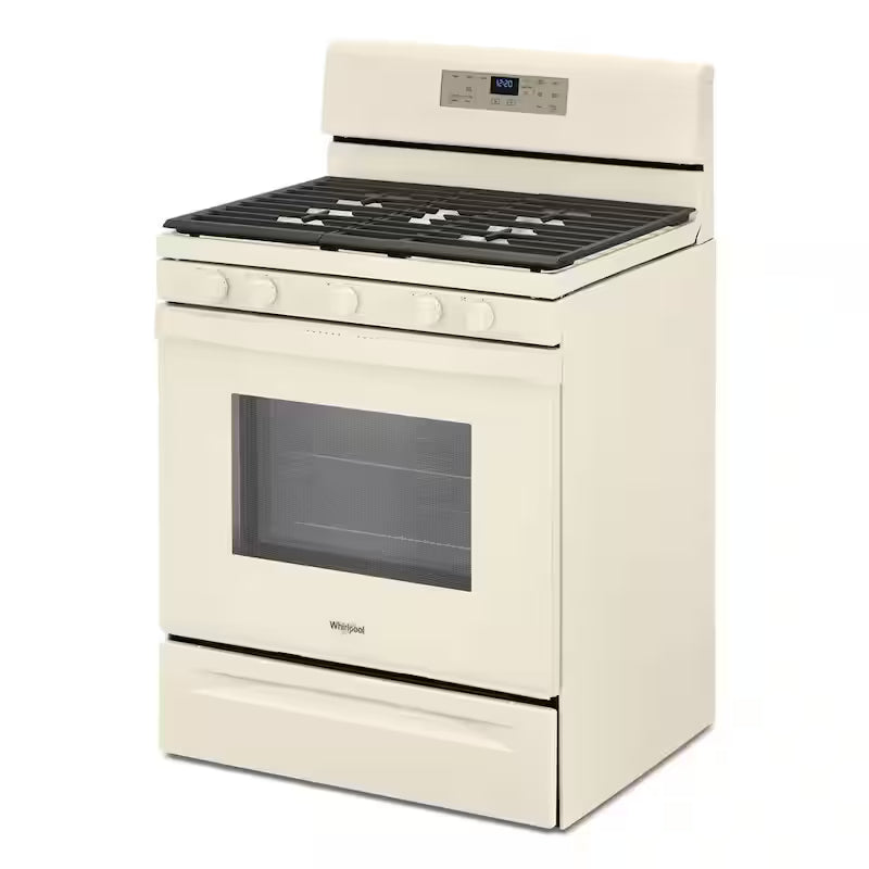 Gas Range with Self Cleaning and Center Oval Burner in Biscuit C6183