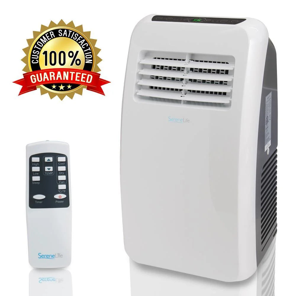 8,000 BTU Portable Air Conditioner with Dehumidifier and Fan Modes Y5302