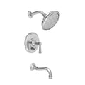Antique Nickel Balanced Pressure Tub and Shower Trim Set S712988