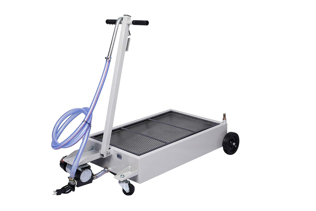 17-Gallon Oil Drain Pan with Electric Pump B23833