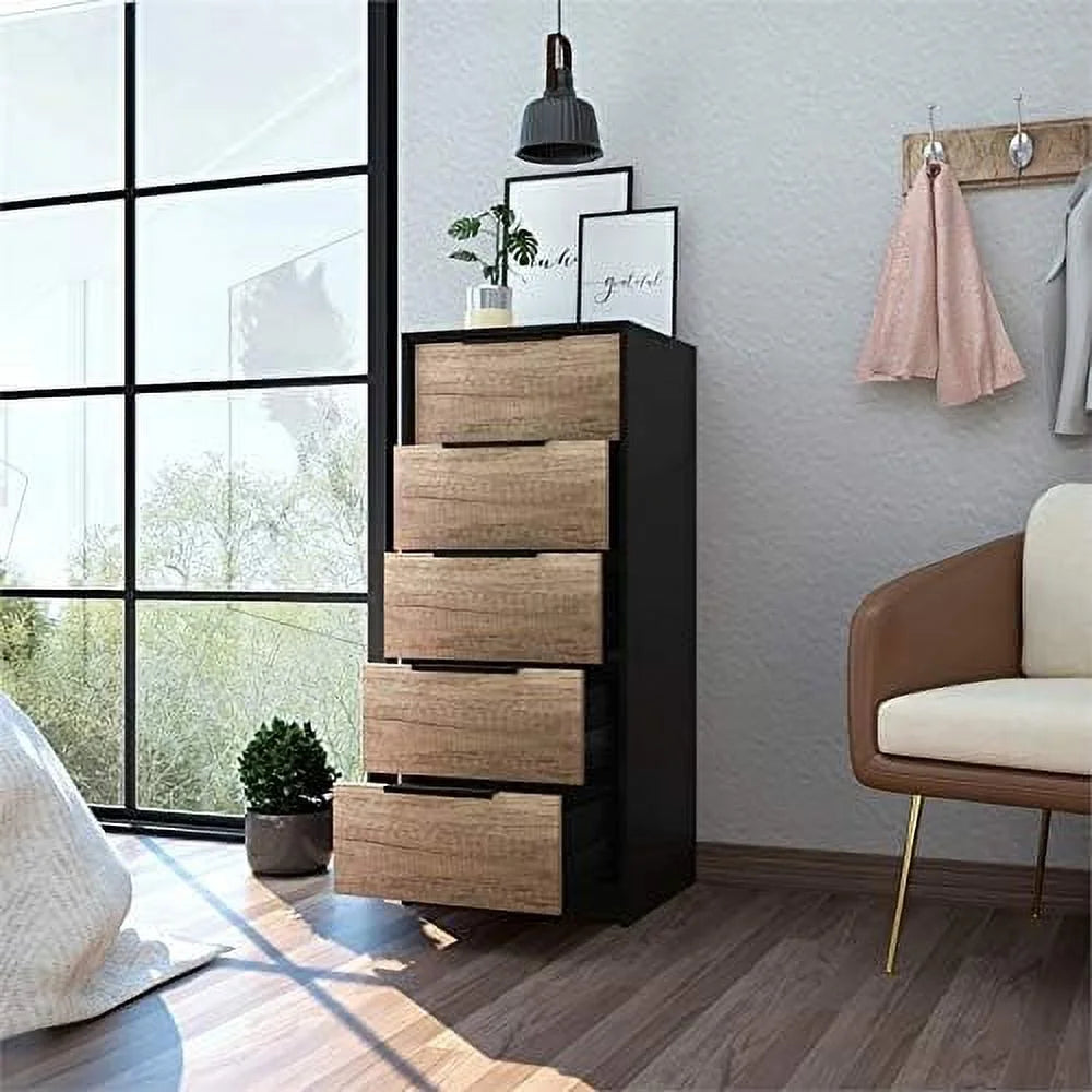 5 Drawer Wood Dresser T899906