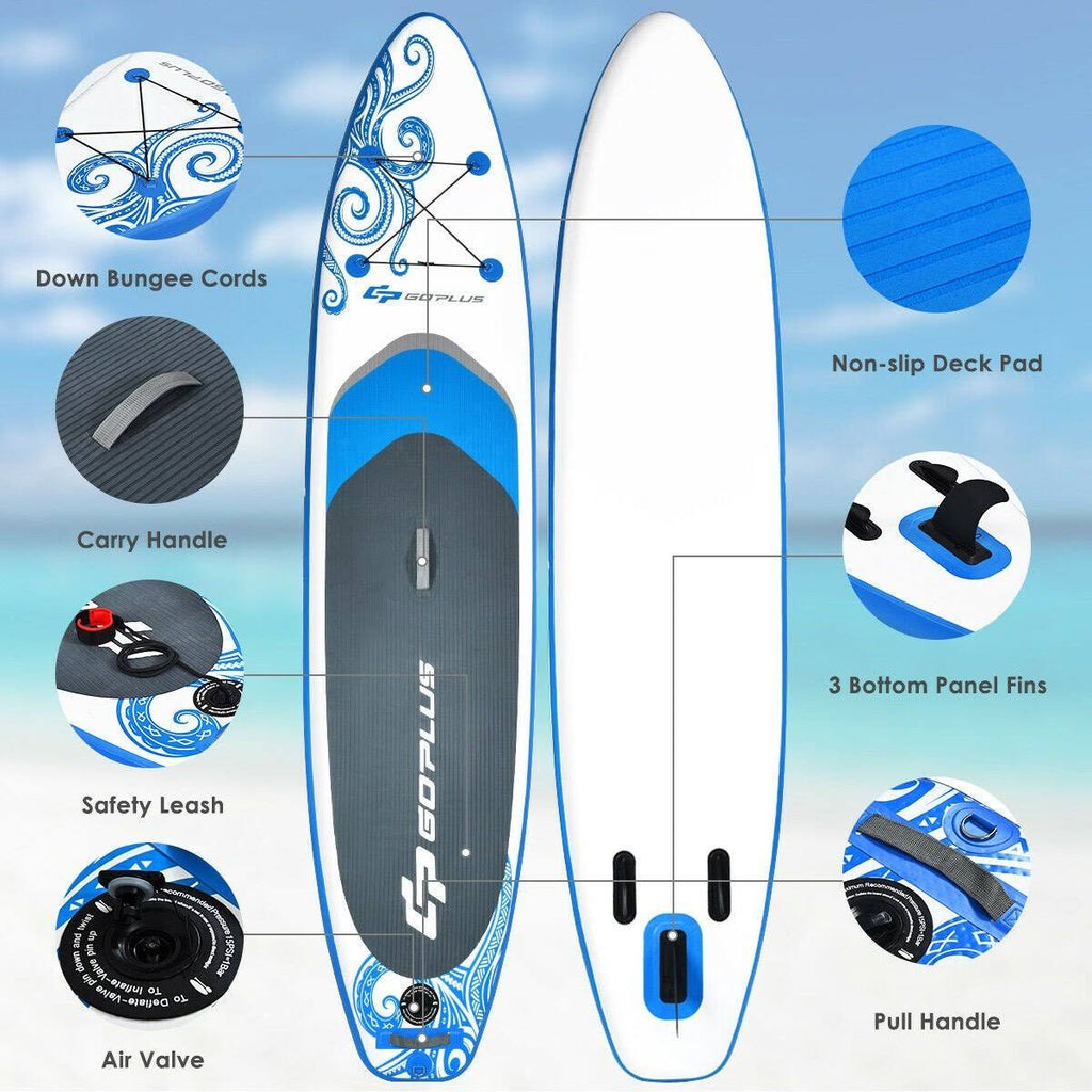 Inflatable Adjustable Paddle Board with Carry Bag X527119