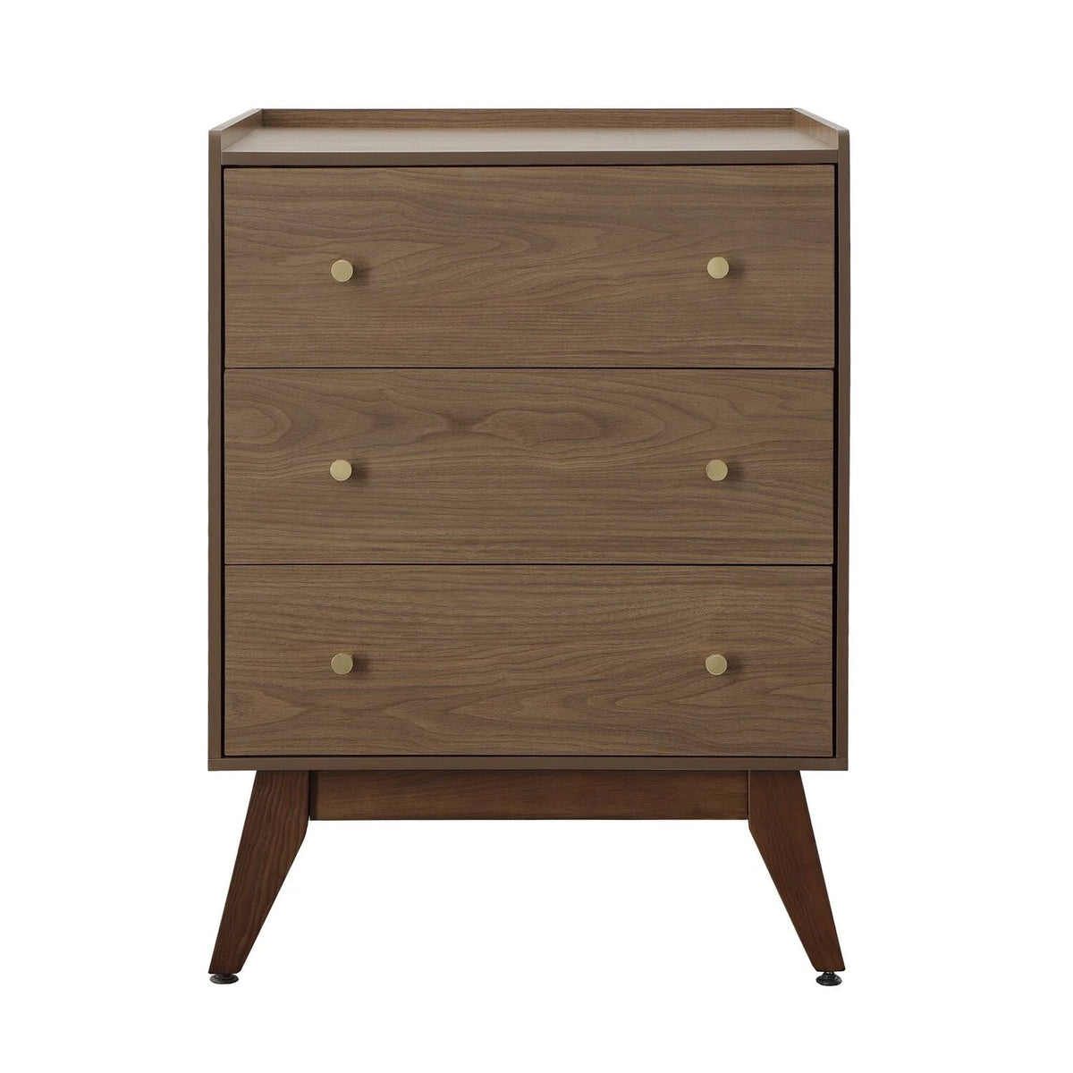 3 Drawer Chest in Walnut D799