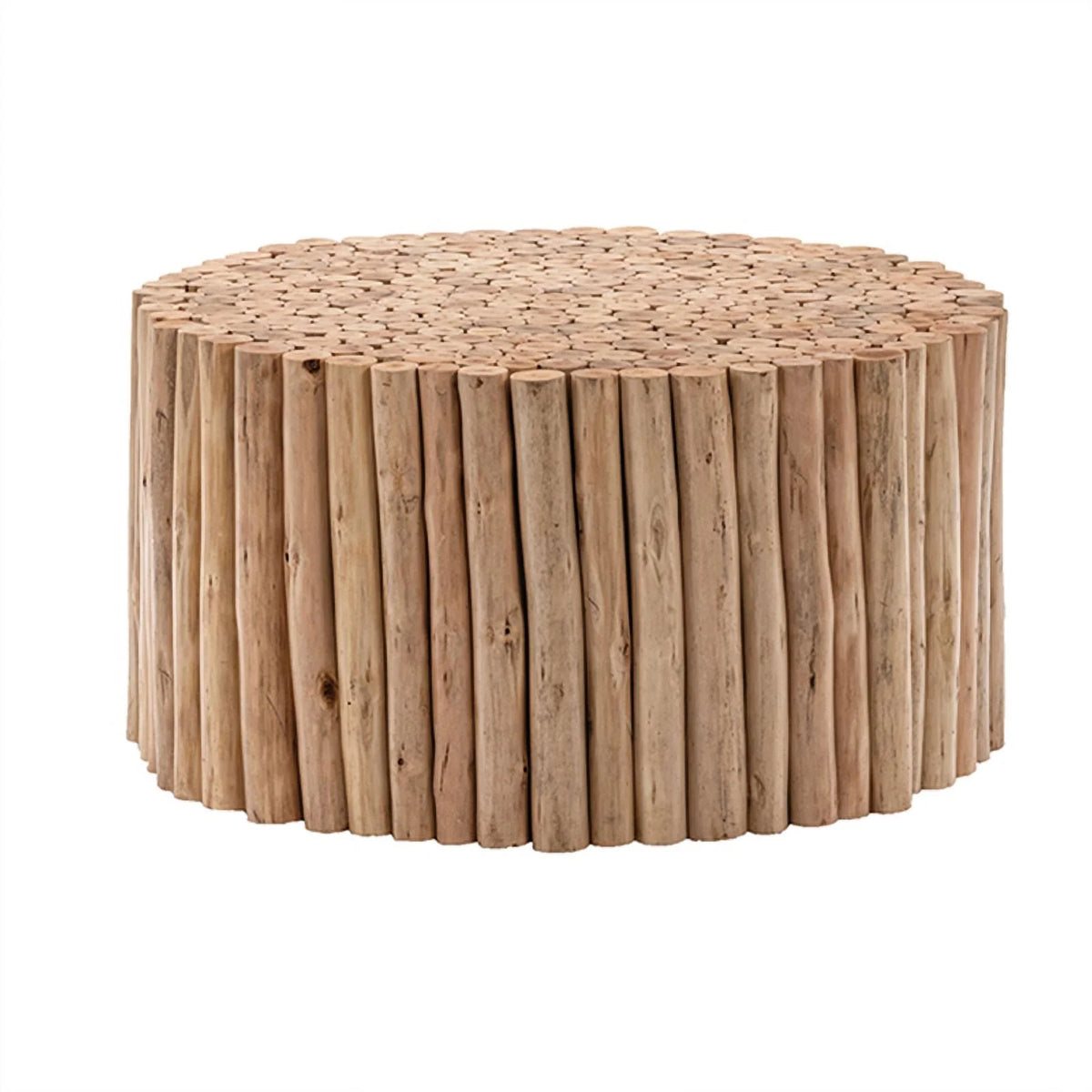 Contemporary Jungle Wood Coffee Table U1716