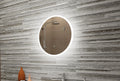 24 x 24 Round Edge Lit Mirror D338486