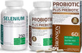 Probiotic 50 Billion CFU Prebiotic Selenium 200 Mcg I10397
