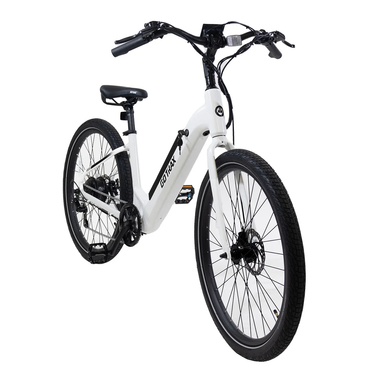 White 350W Step Thru Electric Bike K607677