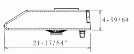 24 stainless steel Range Hood M498