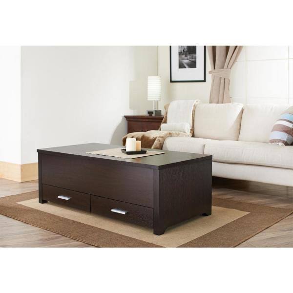 Cappuccino Lift-Top Coffee Table R7002