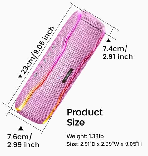 Portable IPX7 Waterproof Bluetooth Speaker 25W E2631