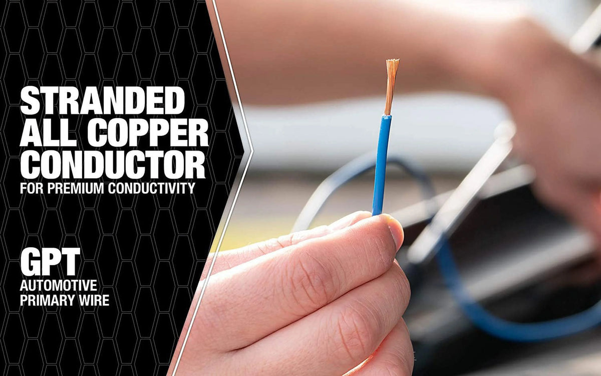 16-Gauge Primary Wire, 100-Feet, Blue Z481707