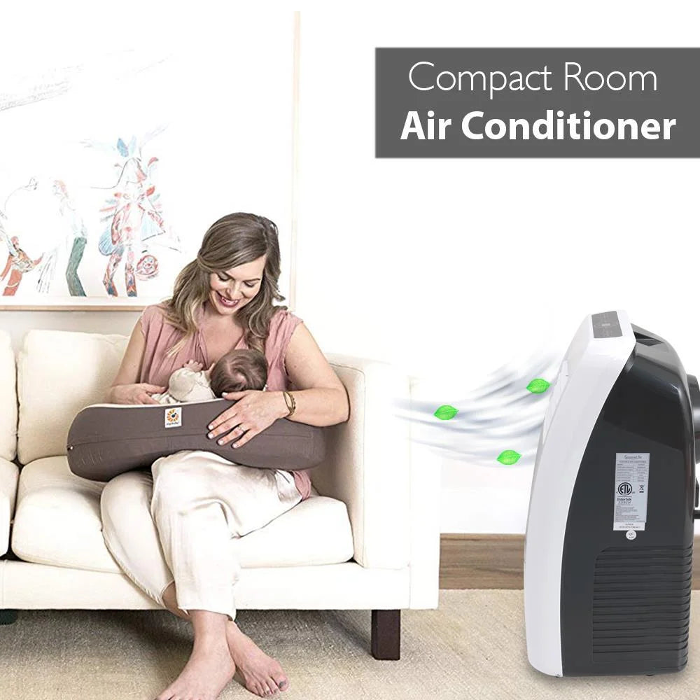 8,000 BTU Portable Air Conditioner with Dehumidifier and Fan Modes Y5302