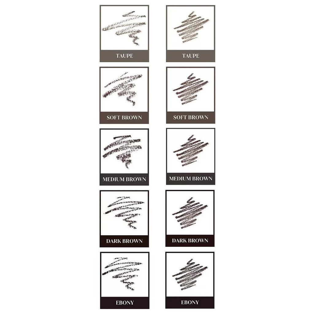 3 Pieces Dark Brown Brow Set J90143