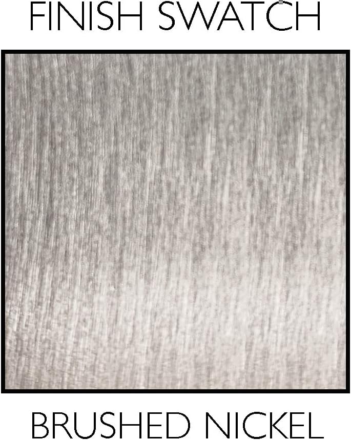 Brushed Nickel Contemporary Indoor Ceiling Fan with LED Light Kit and Remote Control M70647