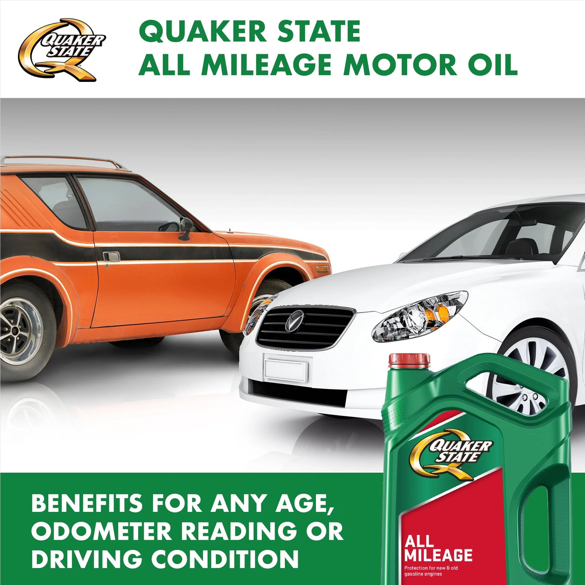 10W-30 Motor Oil, 1 Quart Y70235