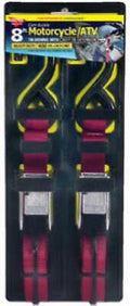 Black Tie Down Strap 1 in. W X 8 ft. L 400 lb F625501