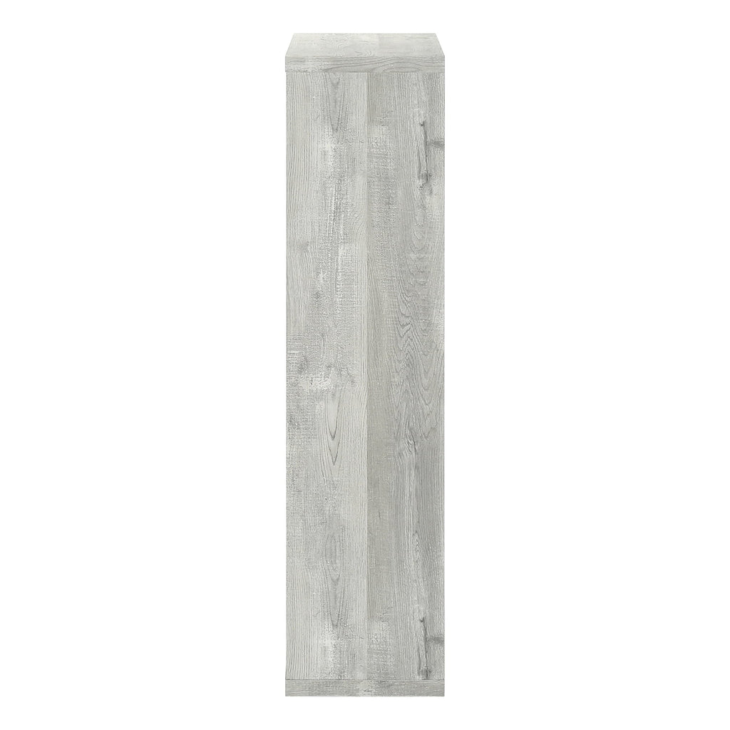 Grey 5 Tier Laminate Bookshelf H6506