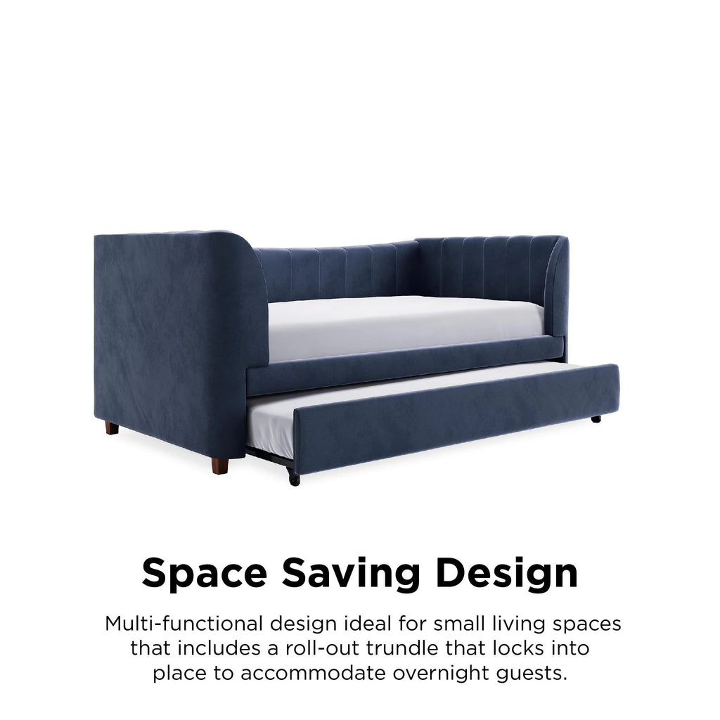 Upholstered Daybed with Trundle L112101