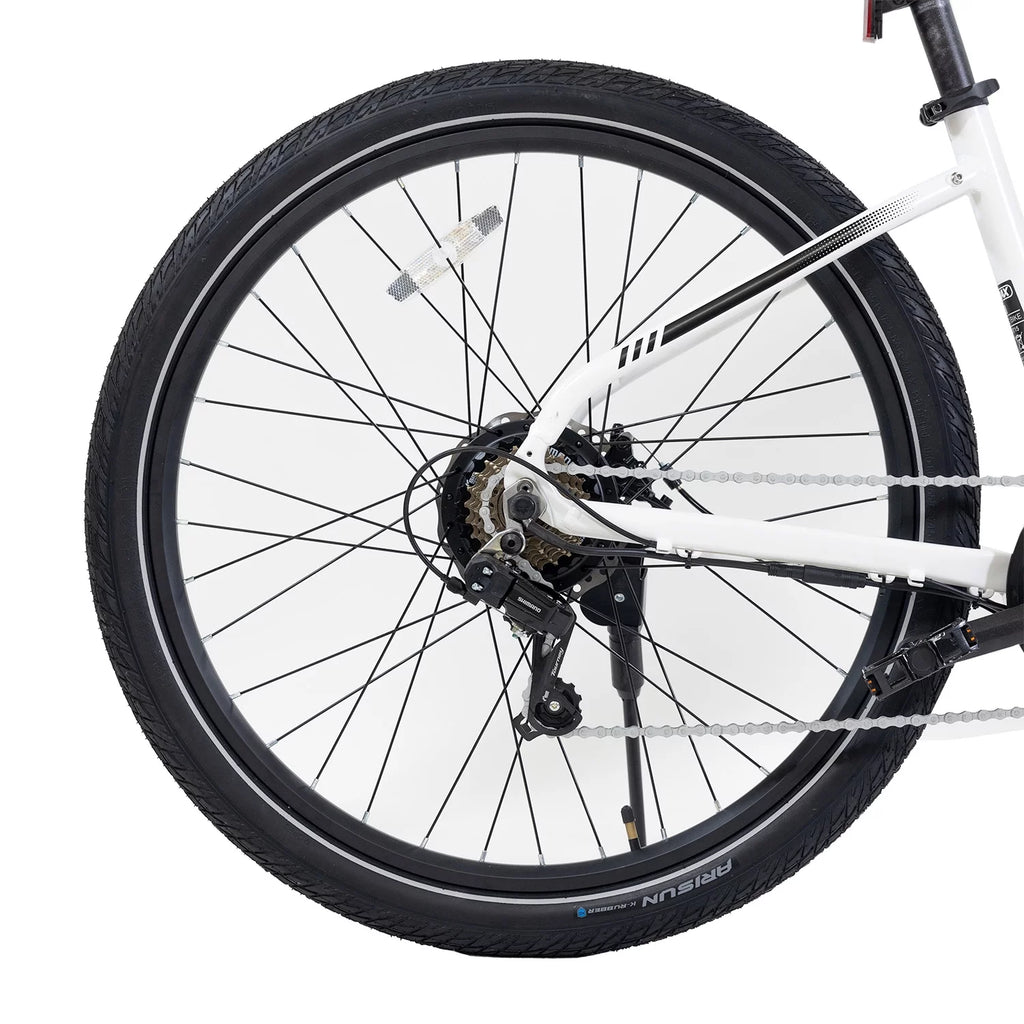 White 350W Step Thru Electric Bike K607677
