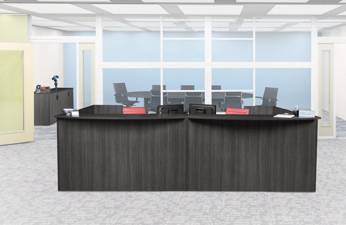 Reception Desk with File Cabinet F70716