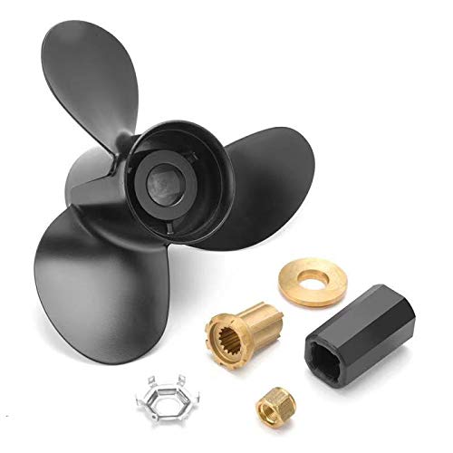 13 1/4x17 Aluminum Boat Propeller 15 Spline Tooth J2340