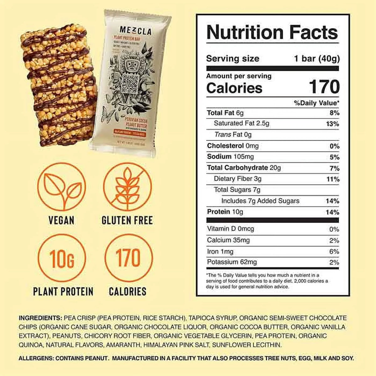 Plant Protein Bars, 1.73oz X76087