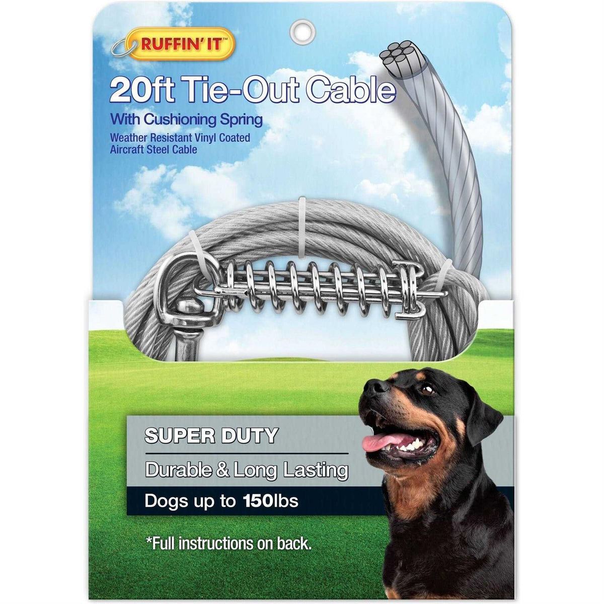 Extra Large Dog Tie-Out Cable T407