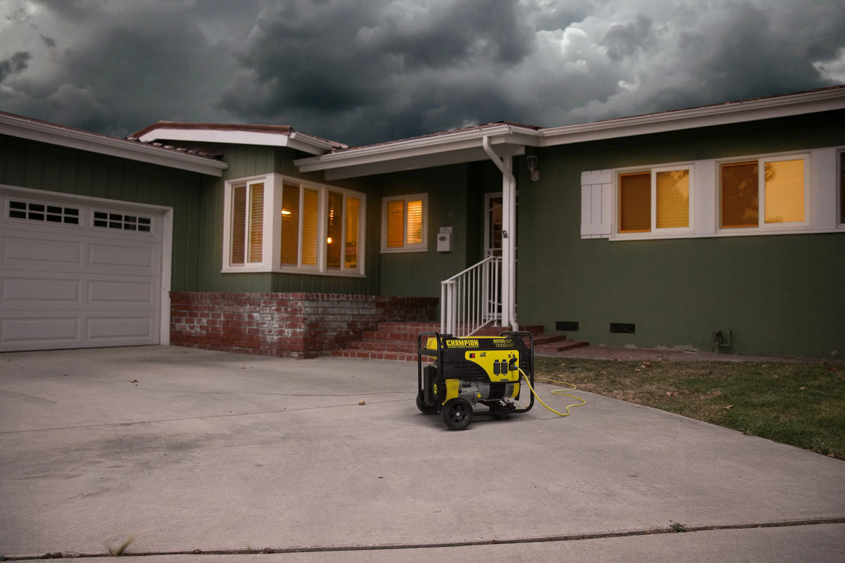 6250/5000 Watts Portable Generator with Wheel Kit Y9481