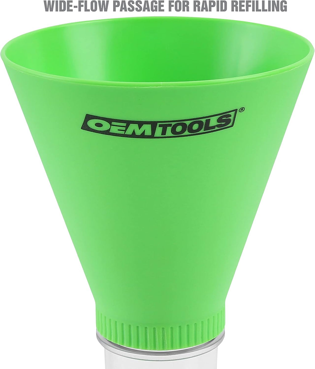 Green No-Spill Oil Funnel Pack of 2 Z468