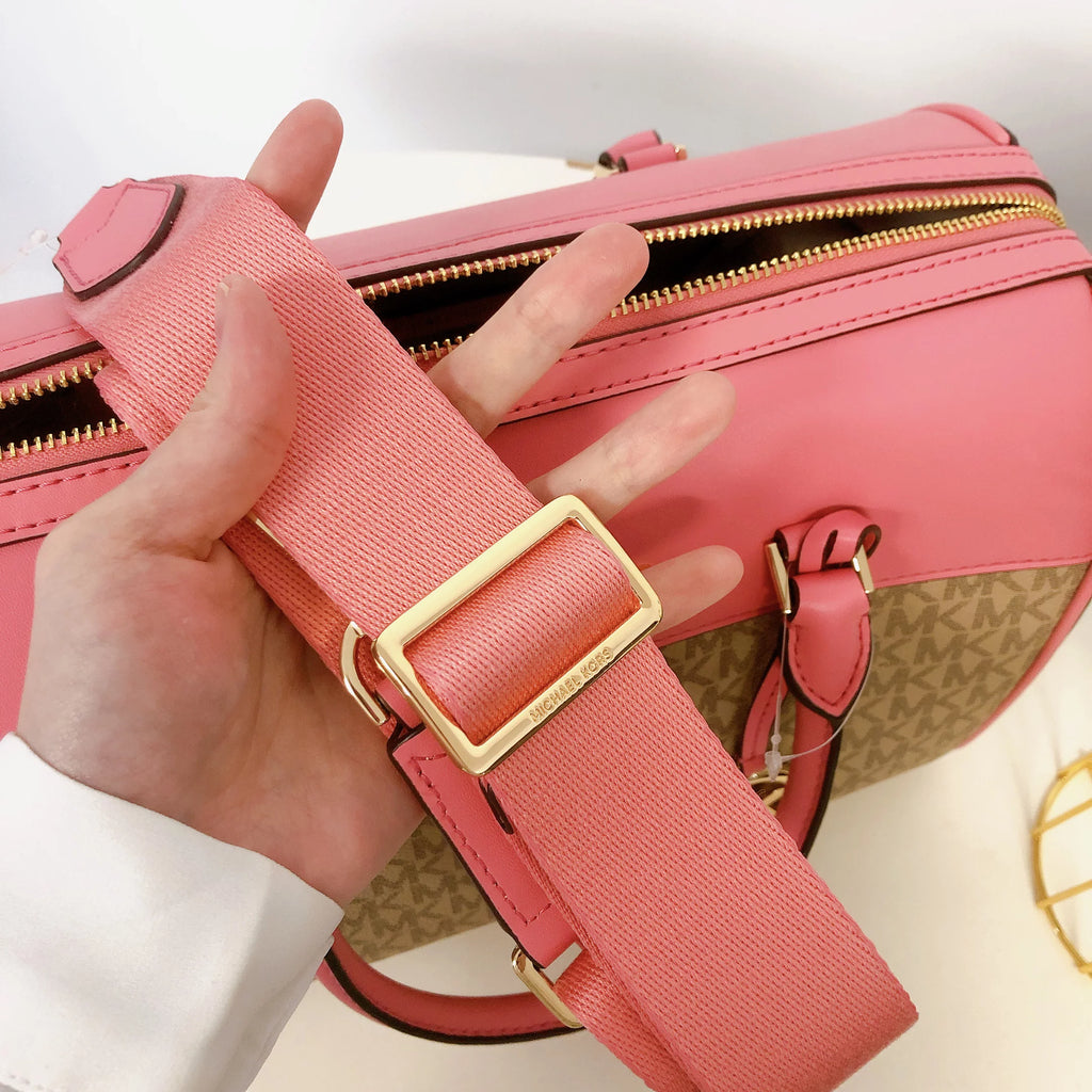 Signature PVC Duffle Crossbody Bag D9046